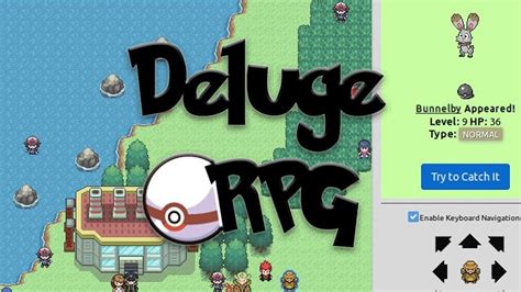 delugerpg free accounts|pokemon mmorpg.